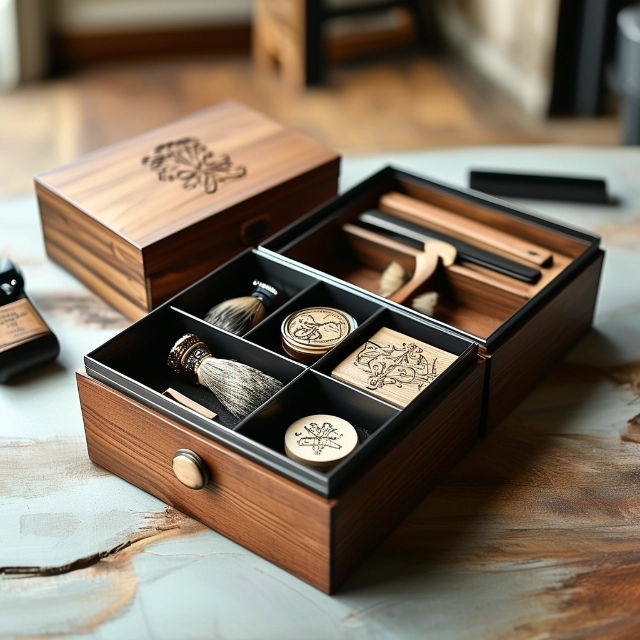 Stylis Richpack Groomsmen Boxes, holding grooming kits & gadgets丨A cool thank-you! - groomsmen boxes 1