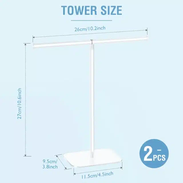 Richpack Graceful Hanging Necklace Display | Necklace-Optimized Displays to Showcase Your Necklace - hanging necklace display2