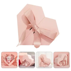 Valentines Gift Box - Elegant Abode for Sentimental Gifts, Igniting Love on Sweet Day - jewelry box 063