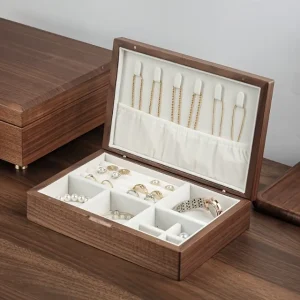 Spacious Large Wooden Jewelry Box - A Beautiful Blend of Function & Sophistication - large wooden jewelry box1 (1)