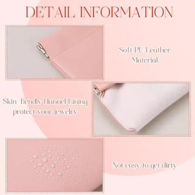 Leather Jewelry Pouches | Premium, Durable Protection for Your Precious Jewelry - leather jewelry pouches5