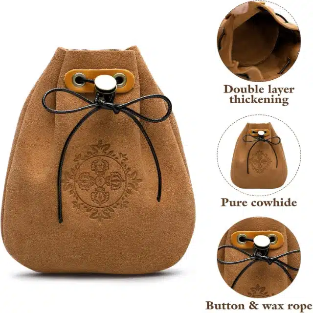 Mini Zipper Pouches for Tiny Essentials Carrying | Cute Solutions with Personalized Prints - leather jewelry travel pouch5