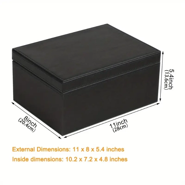 Exquisite Leather Keepsake Box - The Ideal Holder for Treasured Memories, Premium Quality Leather - leather keepsake box4