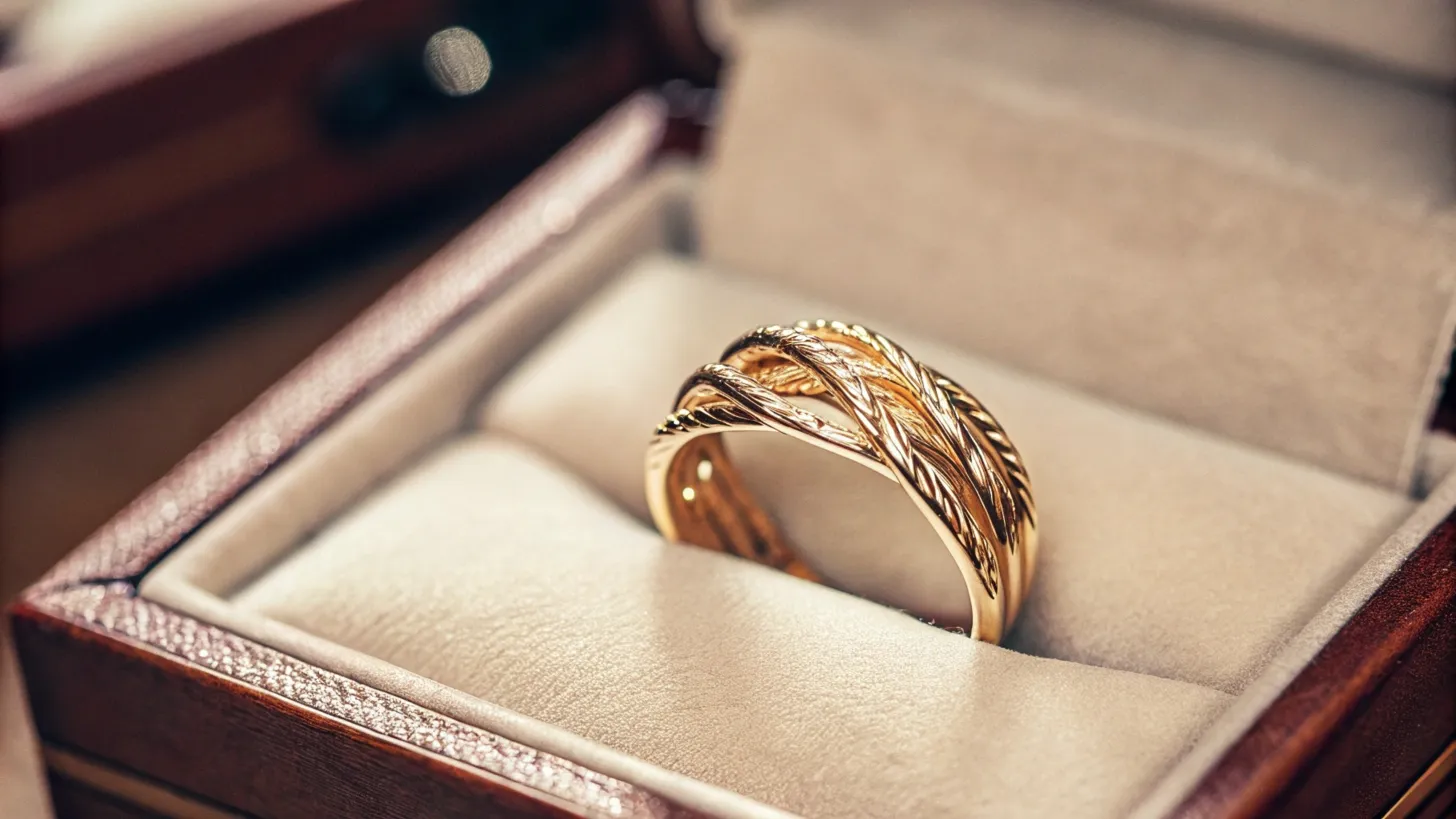 Richpack Jewellery Boxes: Inheriting and Advancing Napier Jewellery Packaging’s Aesthetic and Eco-Intelligence - napier yurman gold ring box