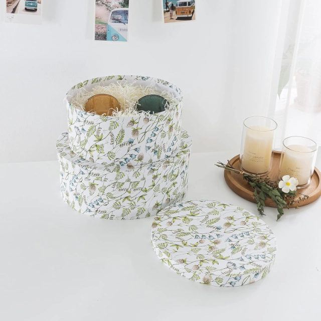 Paper Hat Box by Richpack - Sturdy for Hat Storage & Gifting丨Keep Hats in Style - paper hat box1