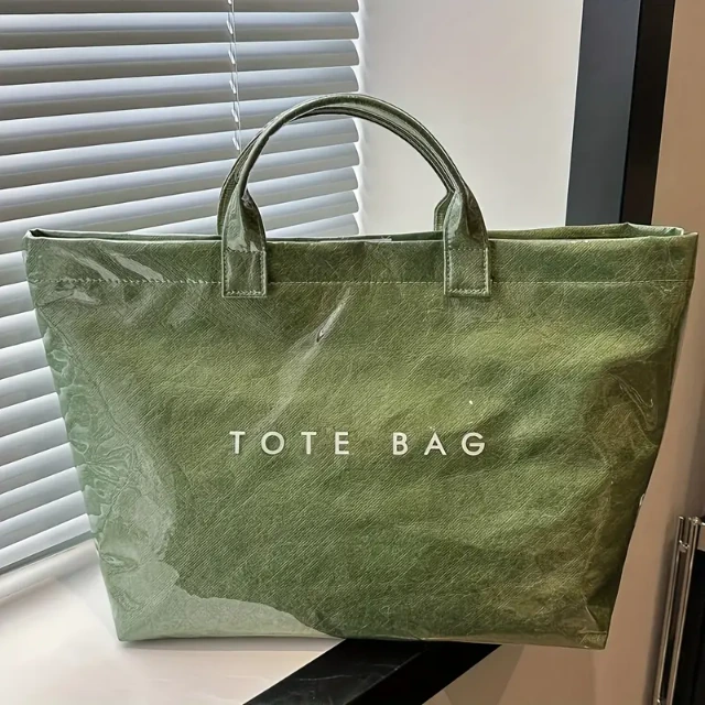 Richpack Stylish Papery Nylon Tote Bag for Versatile Use | Hybrid Bags to Combine the Best of Paper - papery nylon tote bag12