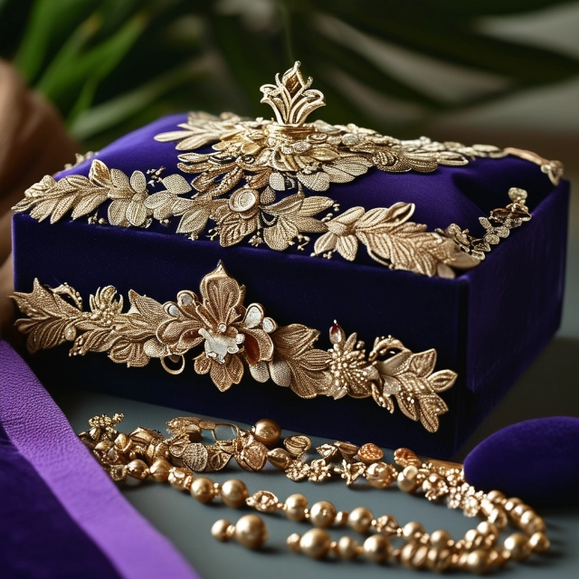 Prince Albert Jewelry Packaging: Regal Details & Luxe Materials for Precious Jewelry Display. - prince albert jewelry box 2