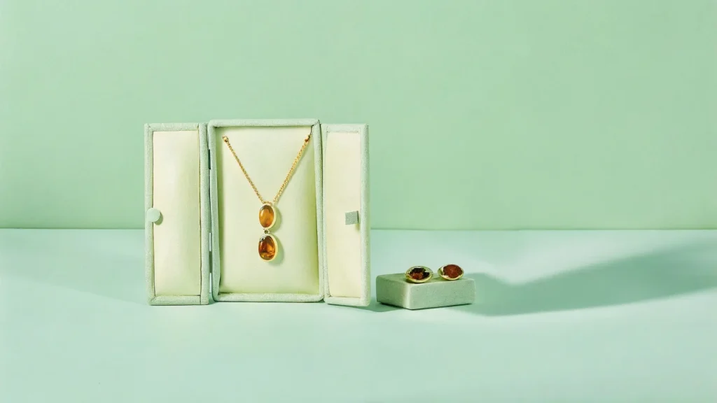 7 Innovative Amber Jewelry Packaging Styles for HealingThemes - ring box for amber jewelry packaging clear layout