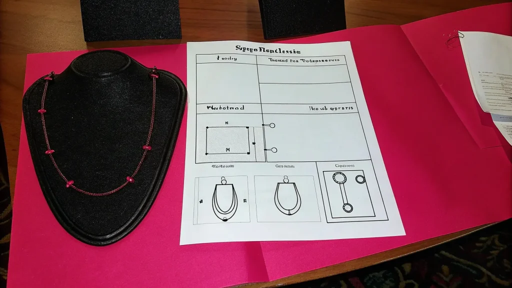 How to Ensure Your Custom Jewelry Display Meets Your Specifications - specifications paper of jewelry display