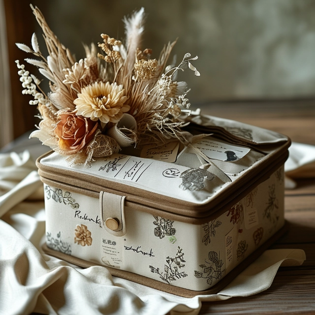 Richpack Keepsake Box - Fine, stores wedding mementos丨Preserve precious memories - wedding keepsake box 2