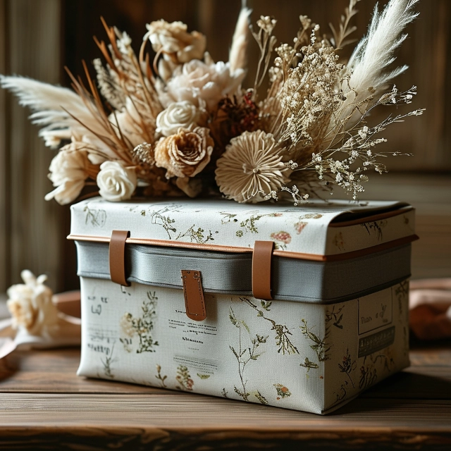 Richpack Keepsake Box - Fine, stores wedding mementos丨Preserve precious memories - wedding keepsake box 4