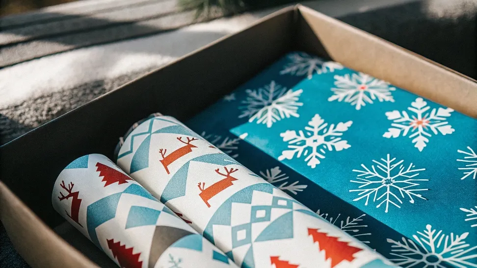 winter holiday packaging