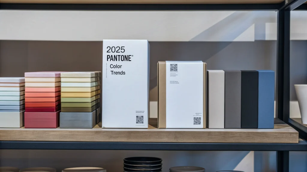 2025 pantone trends in packaging