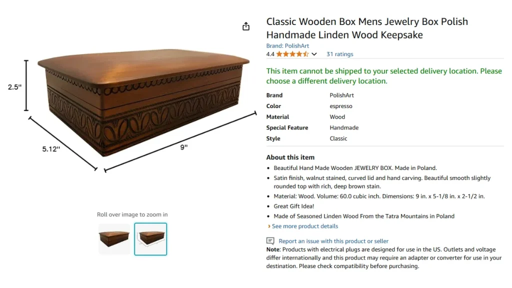 Top 10 Best Men’s Jewellery Boxes in 2025 - 6