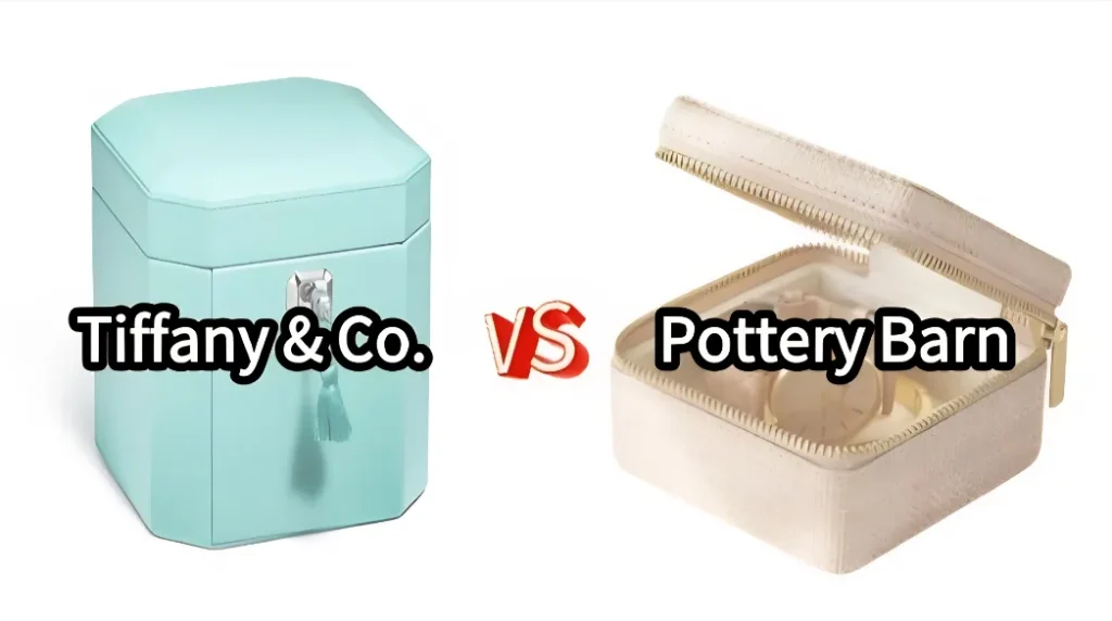A Comprehensive Analysis ofTiffany & Co. and Pottery Barn Jewelry Box - Custom Jewelry Box of Tiffany & Co and Pottery Barn