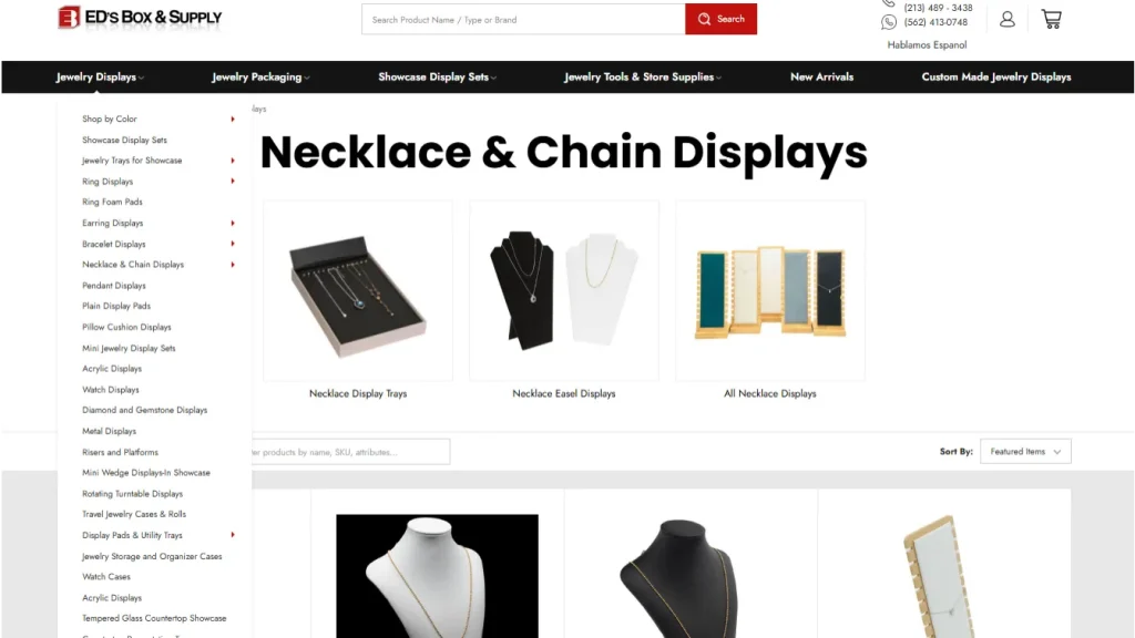 Top 10 Best Jewelry Display Stands for Stunning Presentation and Protection - Ed’s Box & Supply Handmade Custom Display Stand