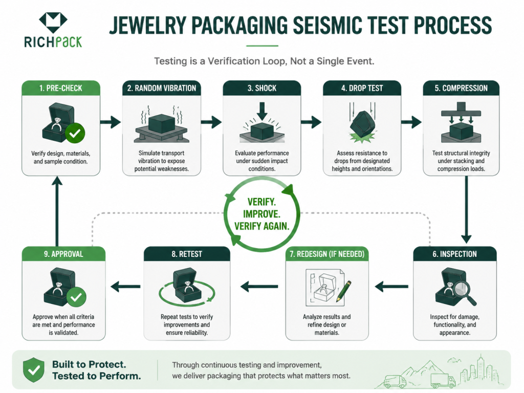 NASA - Level Protection: A Complete Breakdown of the Jewelry Packaging Seismic Test Process - Lab Documentation
