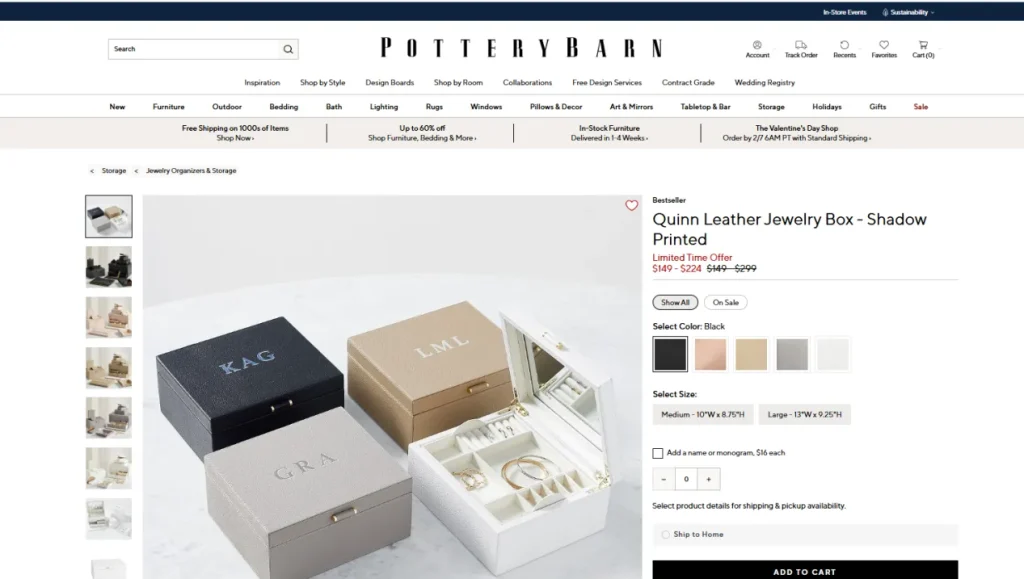 A Comprehensive Analysis ofTiffany & Co. and Pottery Barn Jewelry Box - Pottery Barn jewelry box