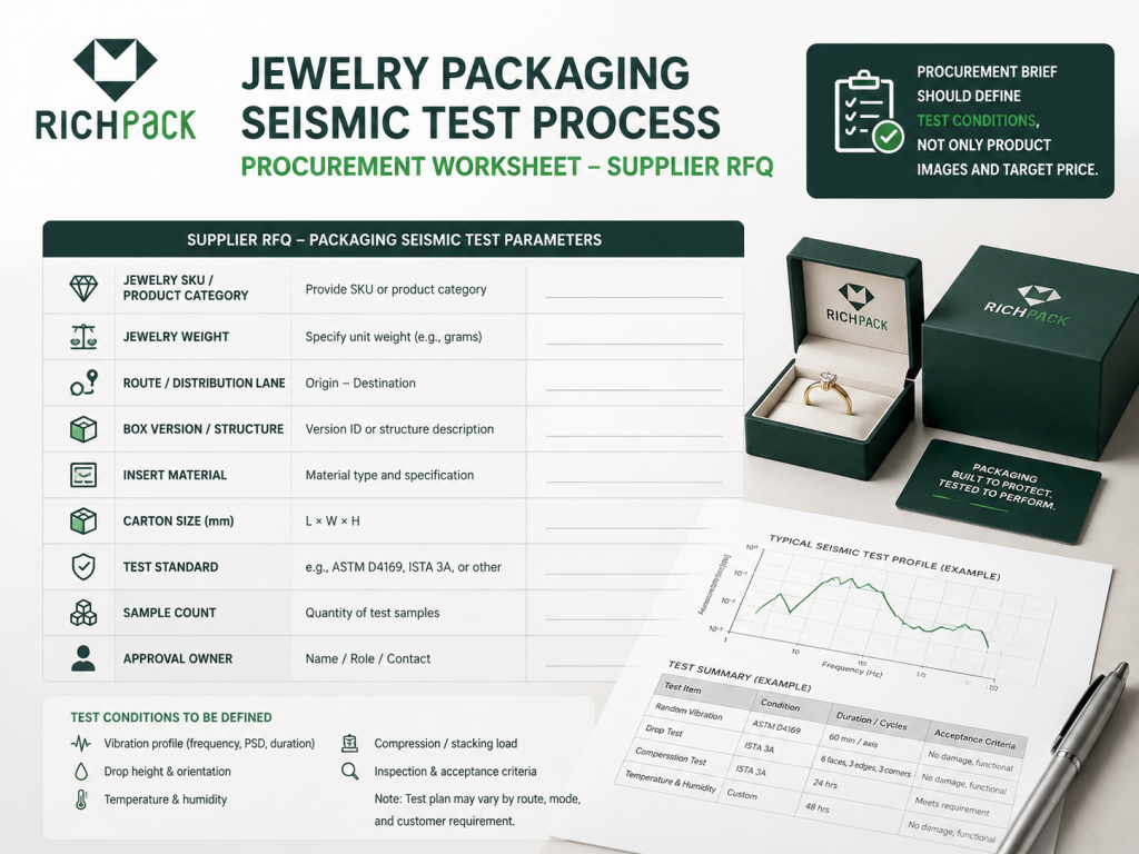 NASA - Level Protection: A Complete Breakdown of the Jewelry Packaging Seismic Test Process - What to Include in the RFQ