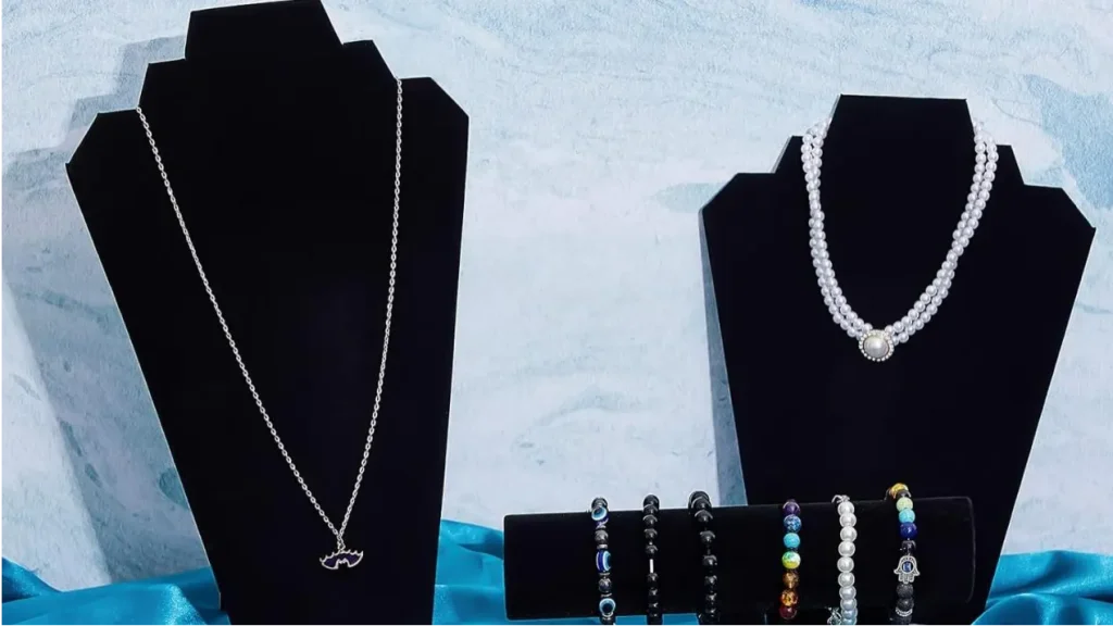 black Necklace Display for Sale