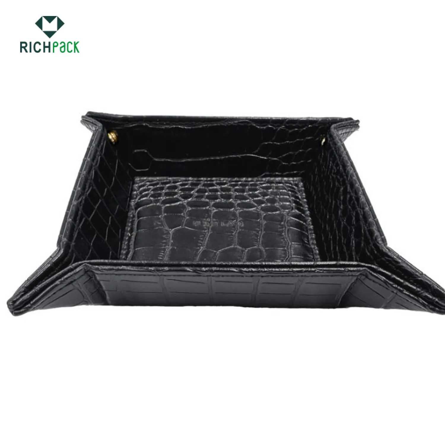 black leather jewelry trays 005