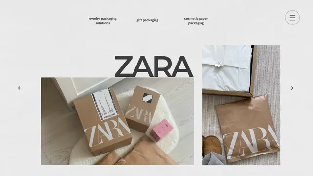 Packaging Manufacture - eco friendly zara packaging solutions
