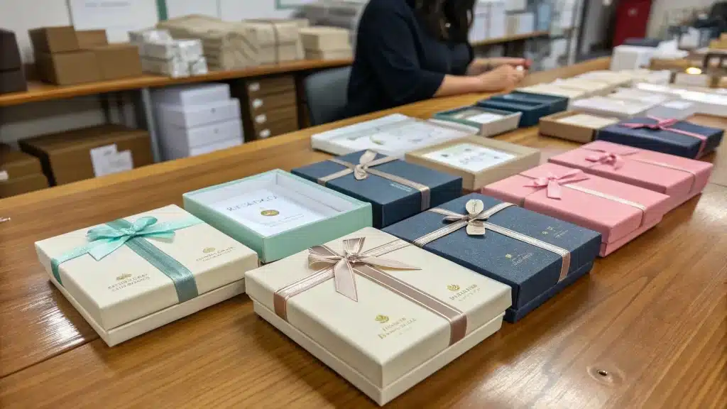 jewellery packaging boxes during shipping