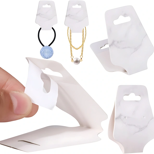 Elegant Necklace and Ring Card - Richpack's Jewelry Display Innovation - necklace ring card 2