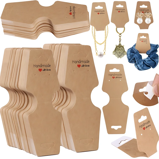 Elegant Necklace and Ring Card - Richpack's Jewelry Display Innovation - necklace ring card3