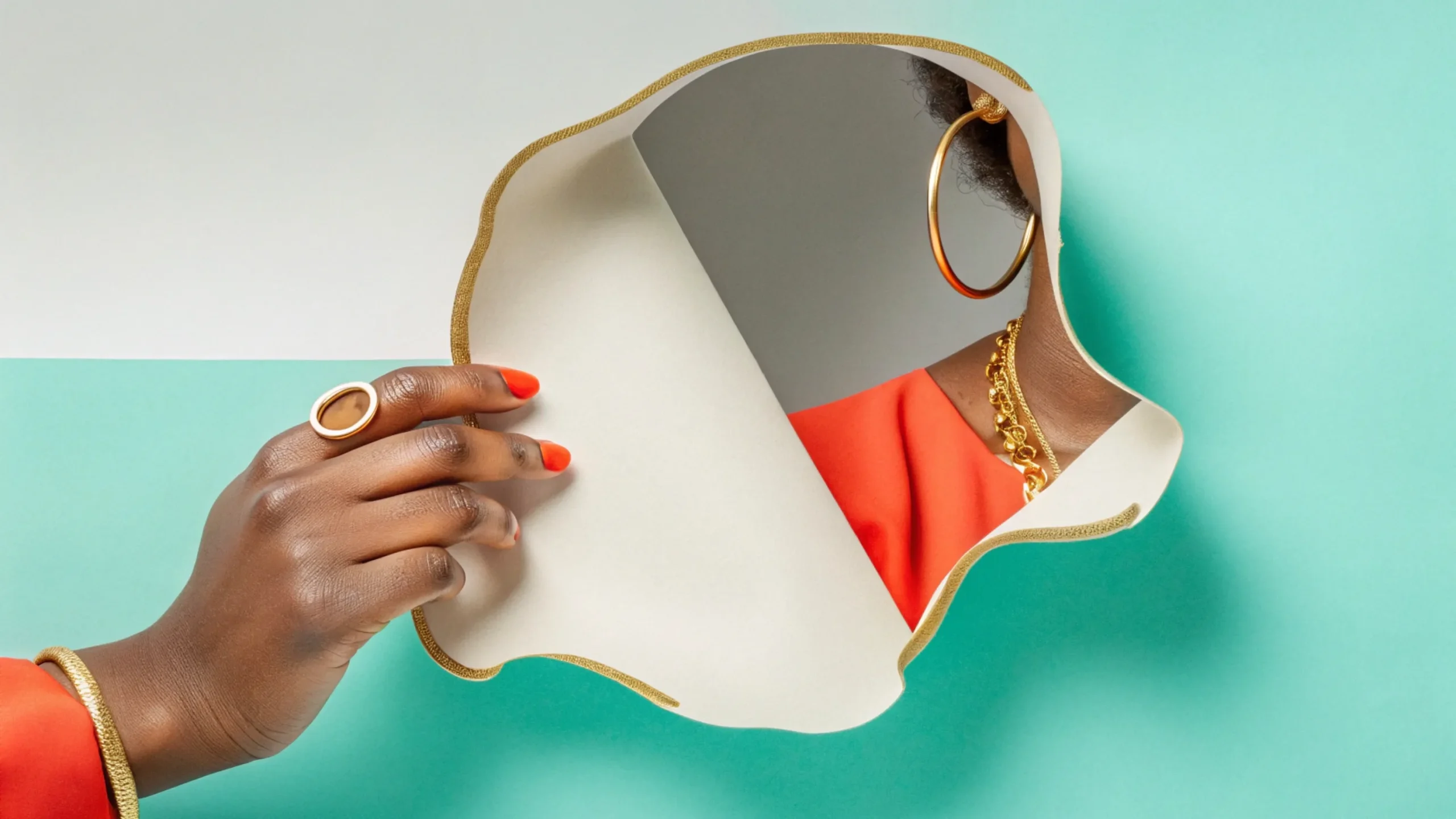 negative space for lackluster ring