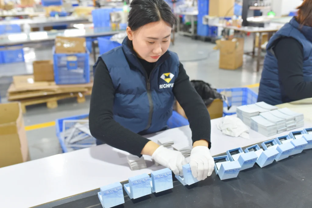 put in the lining step