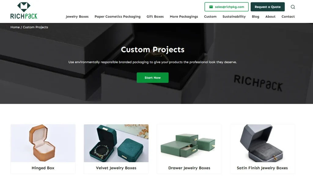 3 Key Touch Points in Luxury Jewelry Packaging - richpack cutom project