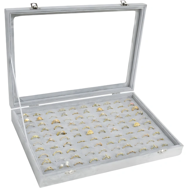 Sophisticated Ring Display Case - Richpack's Exquisite Jewelry Showcase - ring display case2