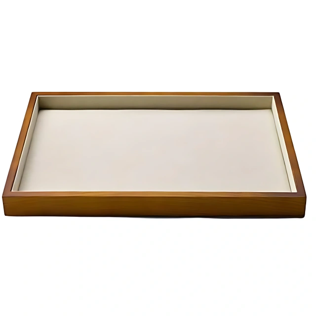 Stylish and Practical Wood Jewelry Tray by Richpack - Organize in Elegance - wood jewelry tray3