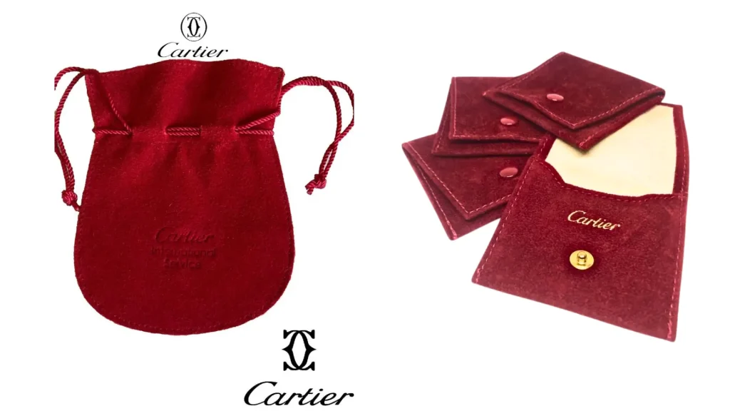 Top 10 Packaging Materials for Jewellery Pouches - cartier pouch