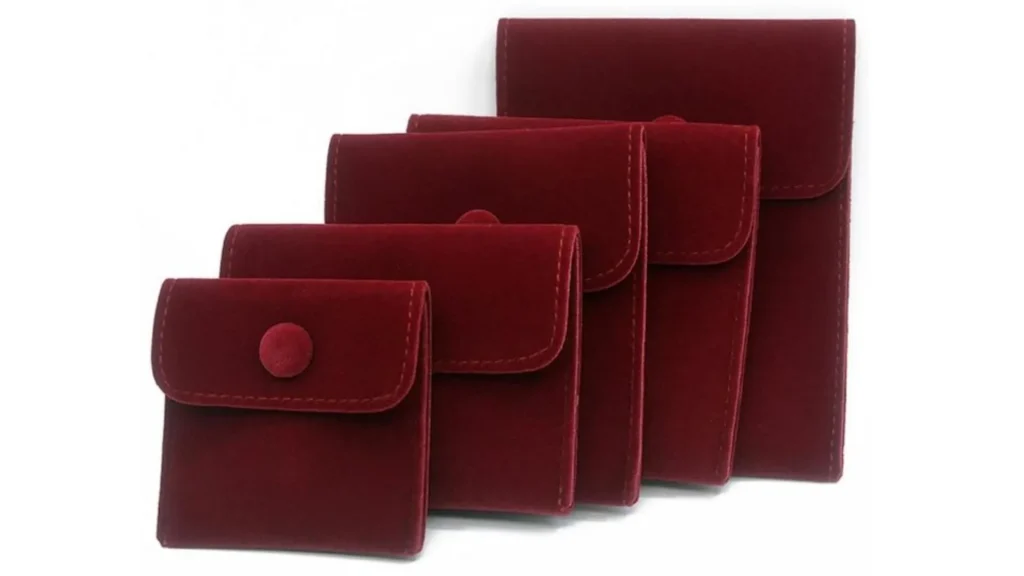 custom size jewelry bags