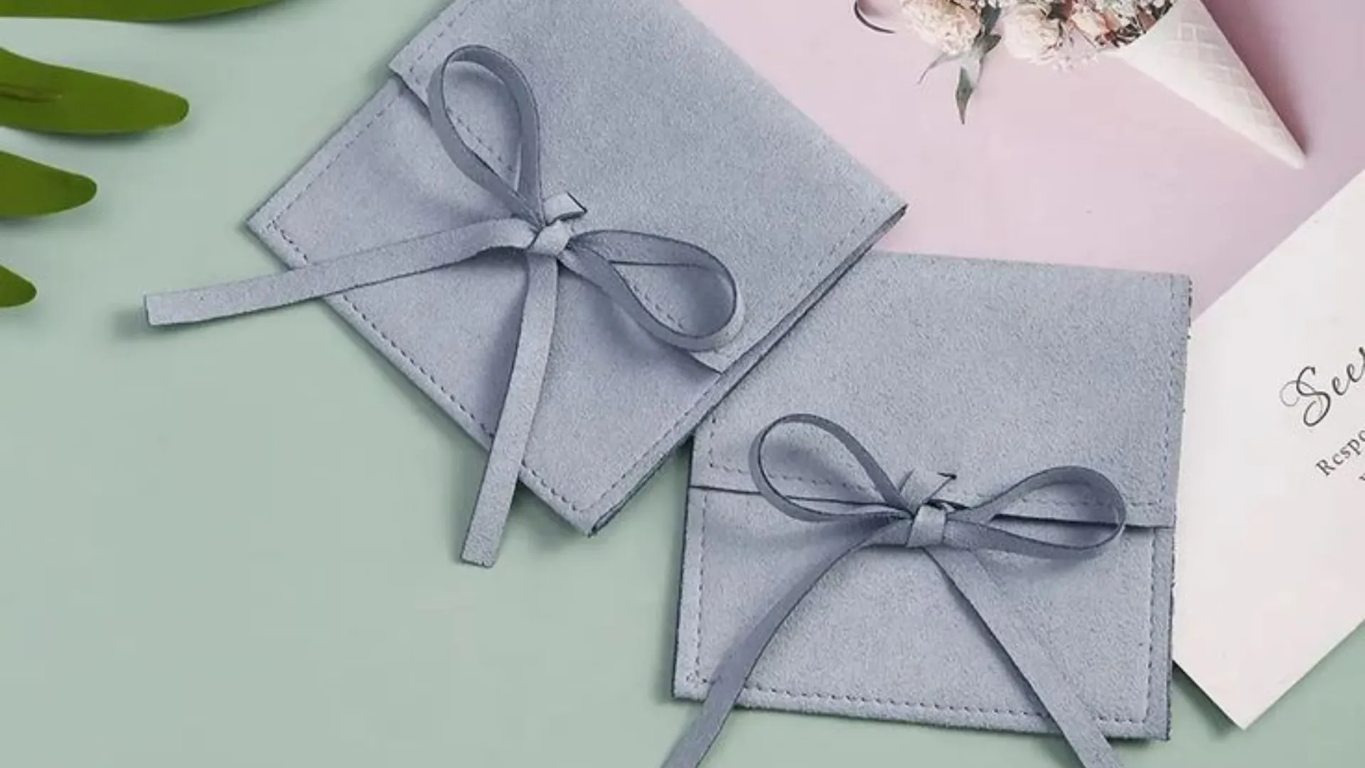 drawstring jewelry bags folder