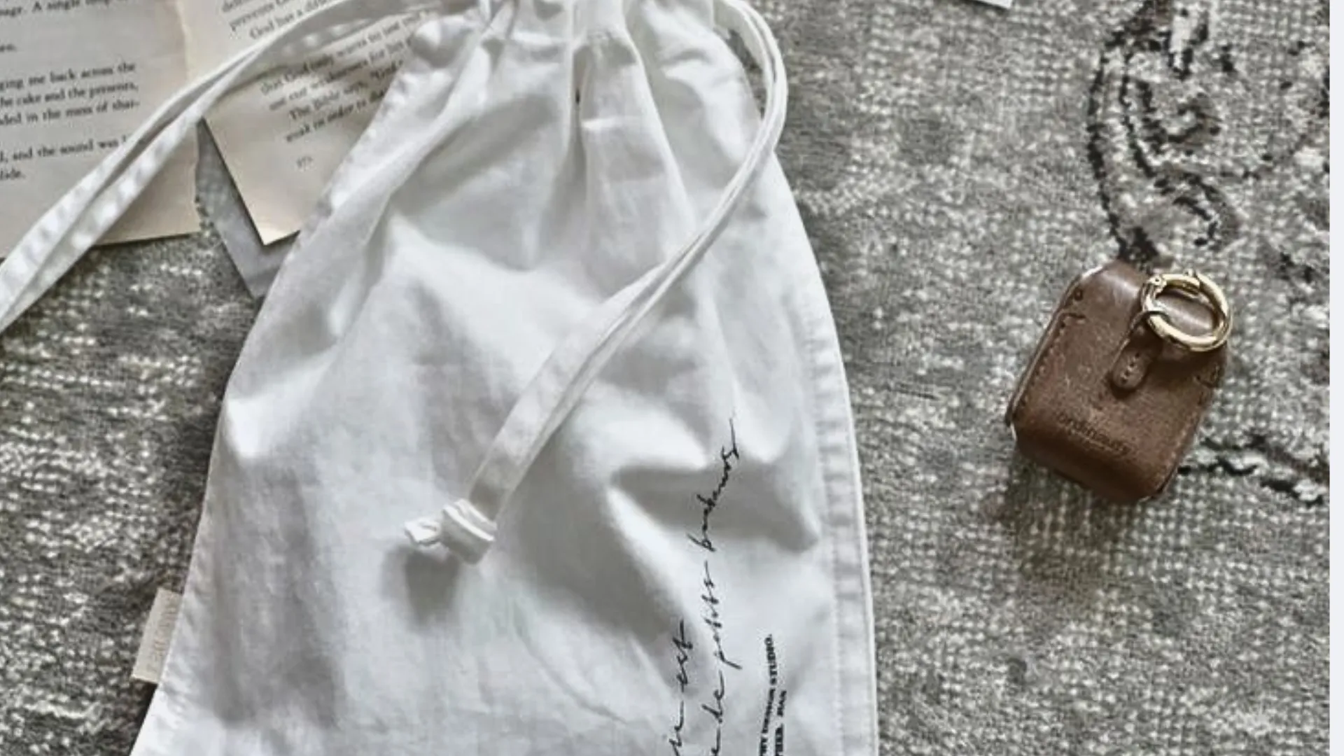 eco friendly jewelry pouch