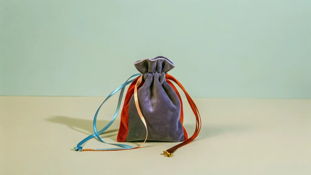 jewelry pouch drawstring velvet