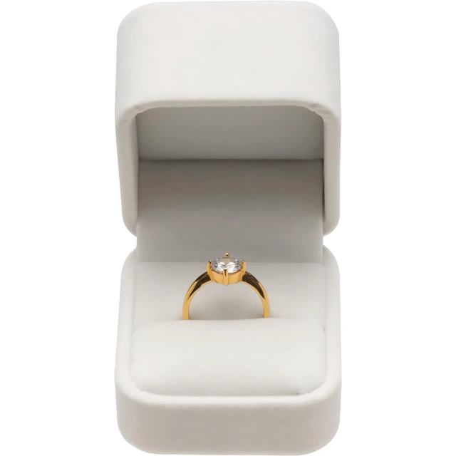 Premium Packaging for Fine Jewelry 18K Gold Bracelets - Unparalleled Protection & Style - jewelry rings white gold box 2