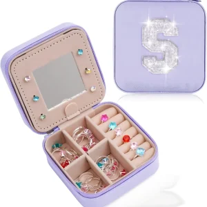 Glamorous Mini Travel Jewelry Box: Effortlessly Organize Your Precious Jewelry on Every Adventure - mini travel jewelry box2