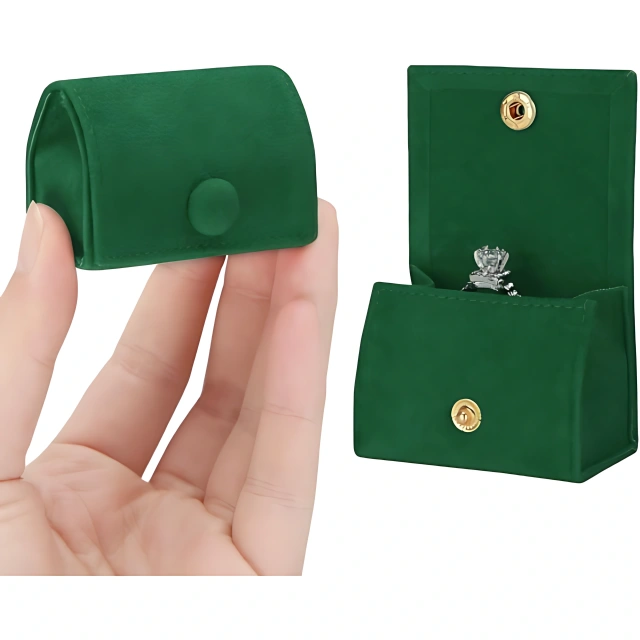 Exceedingly Compact Mini Travel Jewelry Case: Effortlessly Secure Your Precious Treasures - mini travel jewelry case 4