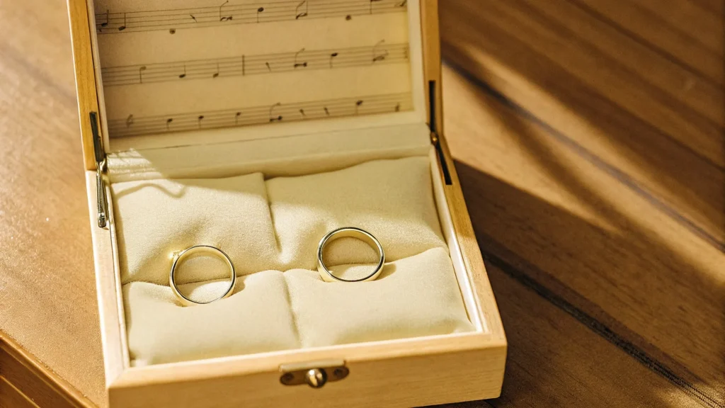music ring box