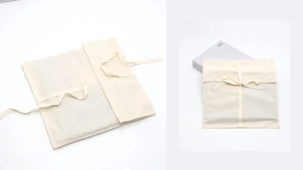natural cotton jewelry bags
