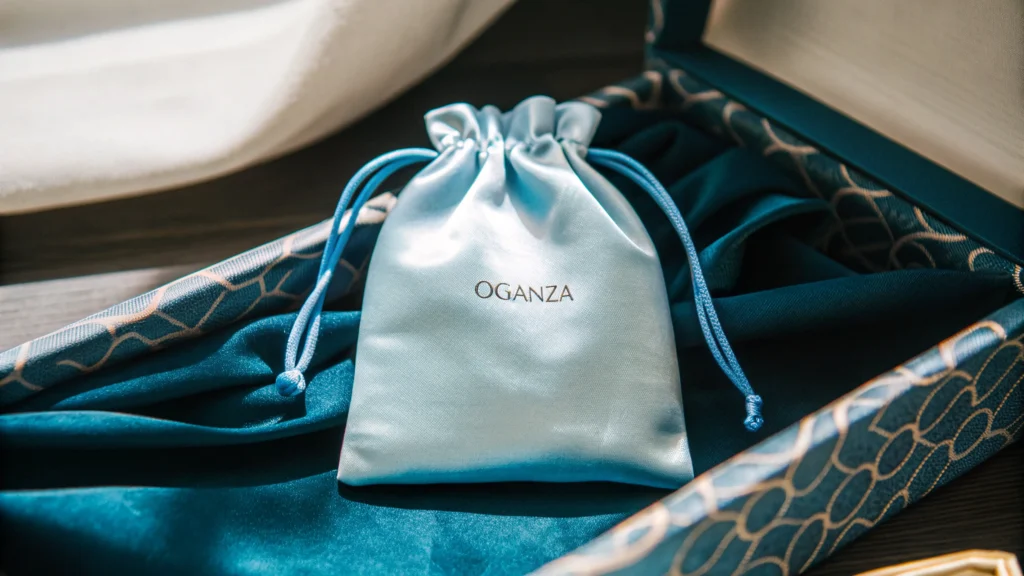 oganza jewelry pouch drawstring