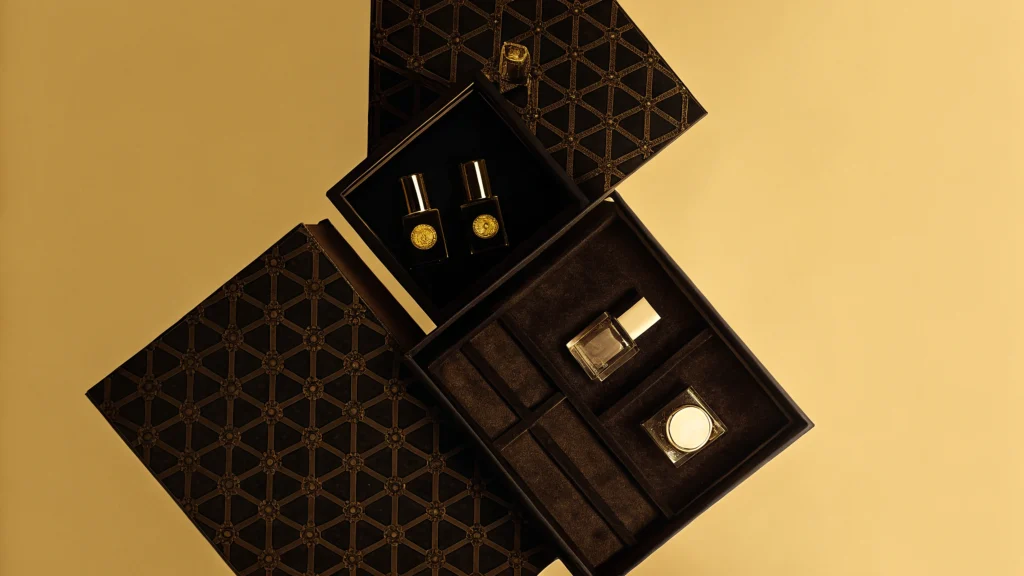 perfume watch gift boxes packaging poster hig