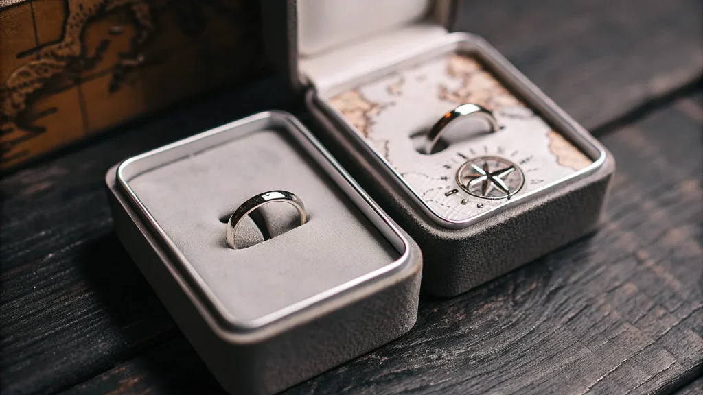 personalized travel ring box designs