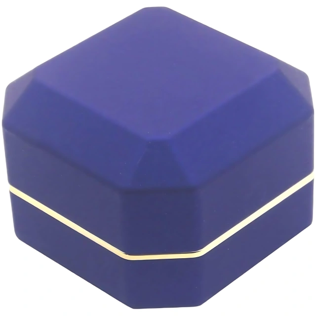 Elegant Octagonal Purple Gold Jewelry Packaging with LED Light - Preserve and Present with Flair - purple gold jewelry box6 upscayl 4x upscayl lite 4x