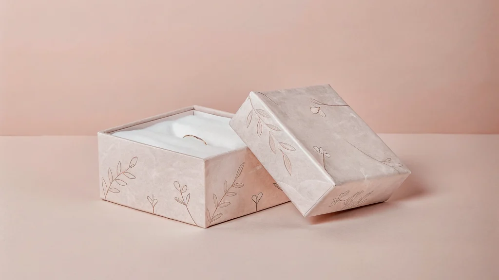 recycled paper packaging for engagement