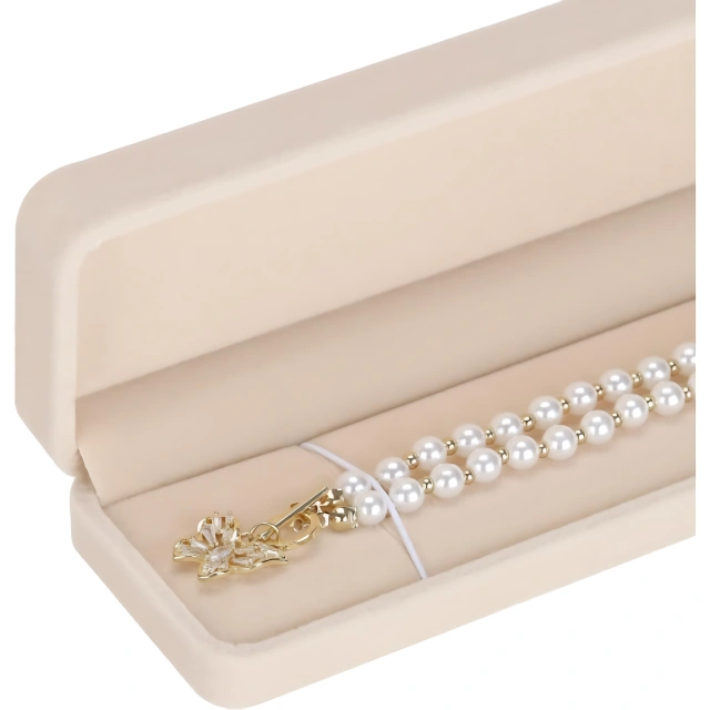 Stylishly Crafted Small Travel Jewelry Box - Safeguard Precious Jewelry Effortlessly on Journey - small box chain necklace 3 1